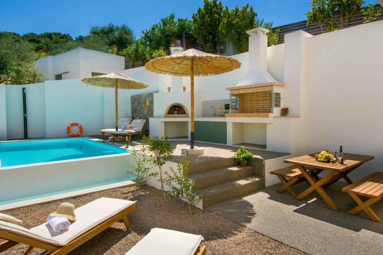 Pakio Luxury Villa : Private Cretan Holidays Milatos Exterior photo
