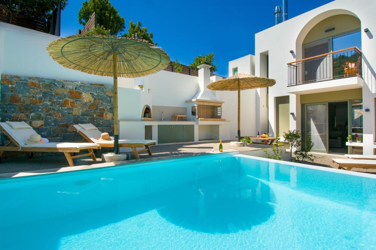 Pakio Luxury Villa : Private Cretan Holidays Milatos Exterior photo