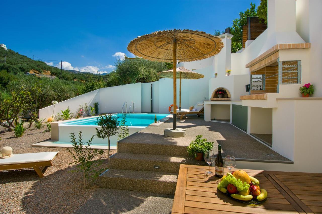 Pakio Luxury Villa : Private Cretan Holidays Milatos Exterior photo