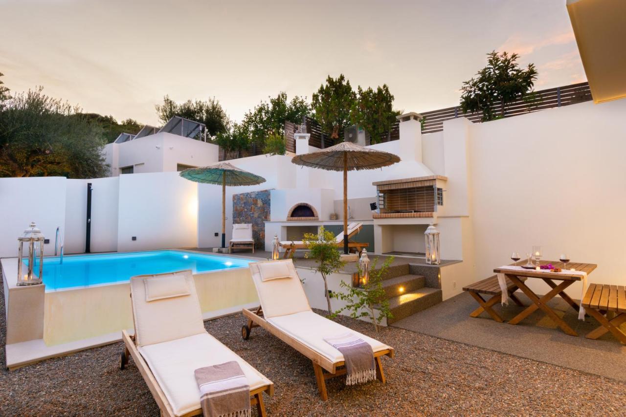 Pakio Luxury Villa : Private Cretan Holidays Milatos Exterior photo